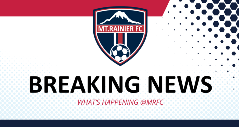 BREAKING NEWS @MRFC!